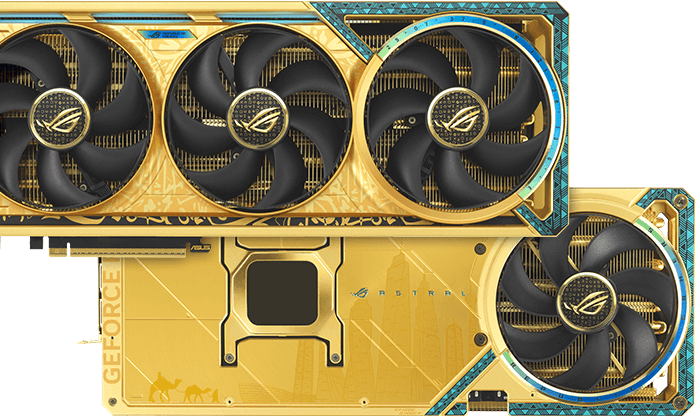 ROG Astral GeForce RTX™ 5090 Dhahab OC Edition